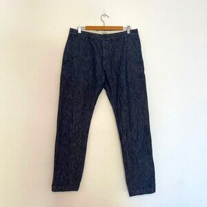Tod Snyder - Japanese Denim Selvedge Chino in Indigo - 34/34